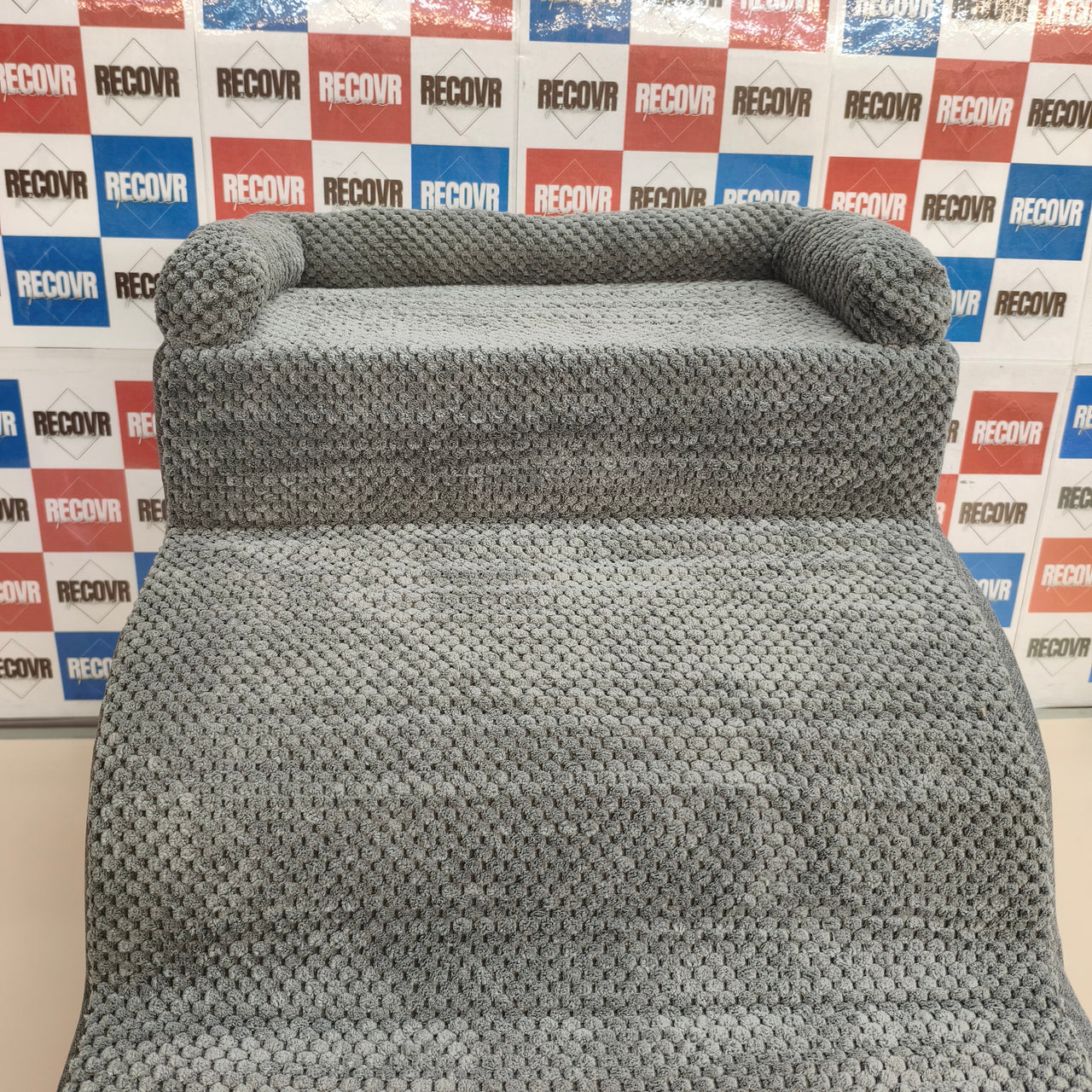 EHEYCIGA, escalera para perros de 3 peldaños, gris