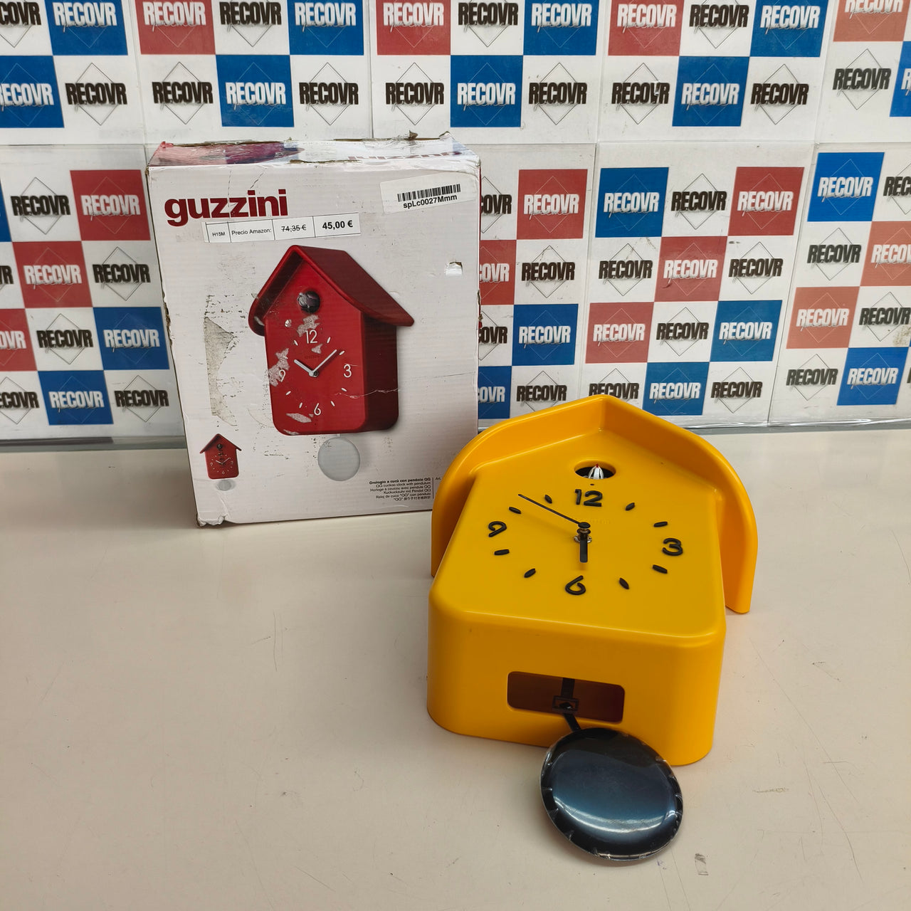 Guzzini Home, reloj de pared 24,8 x 12 cm