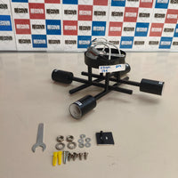Comley, lámpara colgante LED de 4 luces E27 vintage