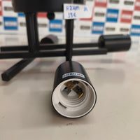 Comley, lámpara colgante LED de 4 luces E27 vintage