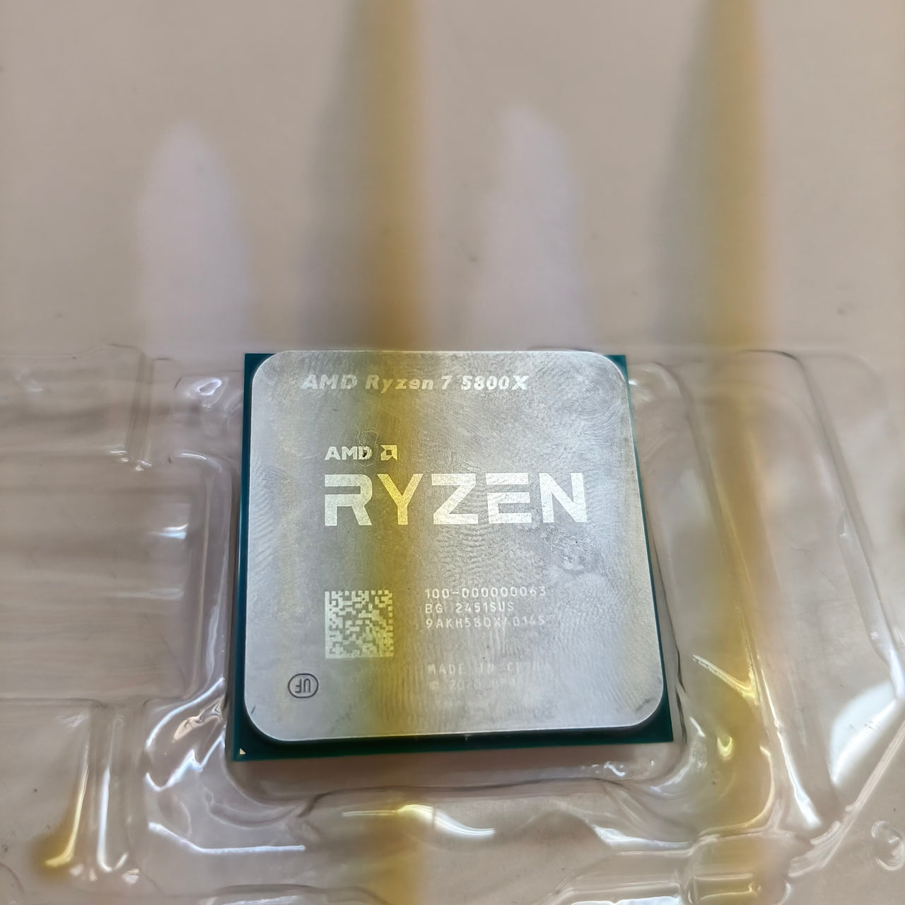 AMD Ryzen 7 5800X, procesador 8 núcleos/16 hilos AM4