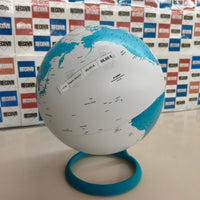 Tecnodidattica Atmosphere Evolve Velvet Zafiro, globo terráqueo con luz, 30 cm