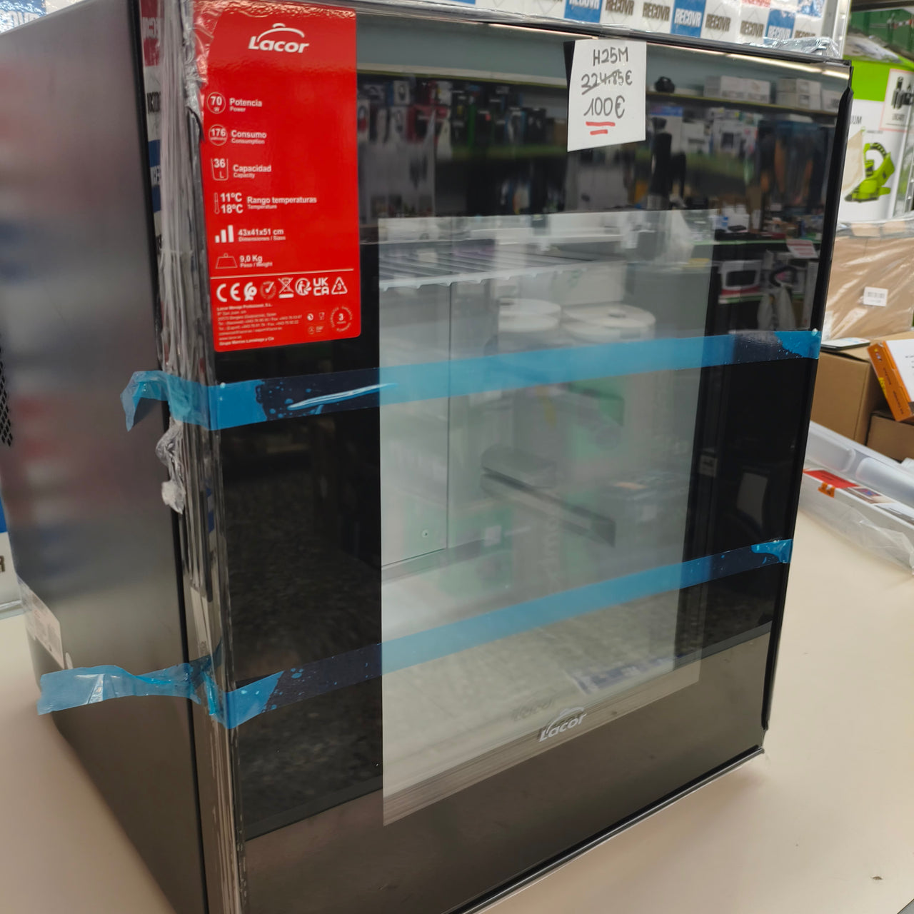 Lacor 69675, mini-bar de 36 litros, 70 W