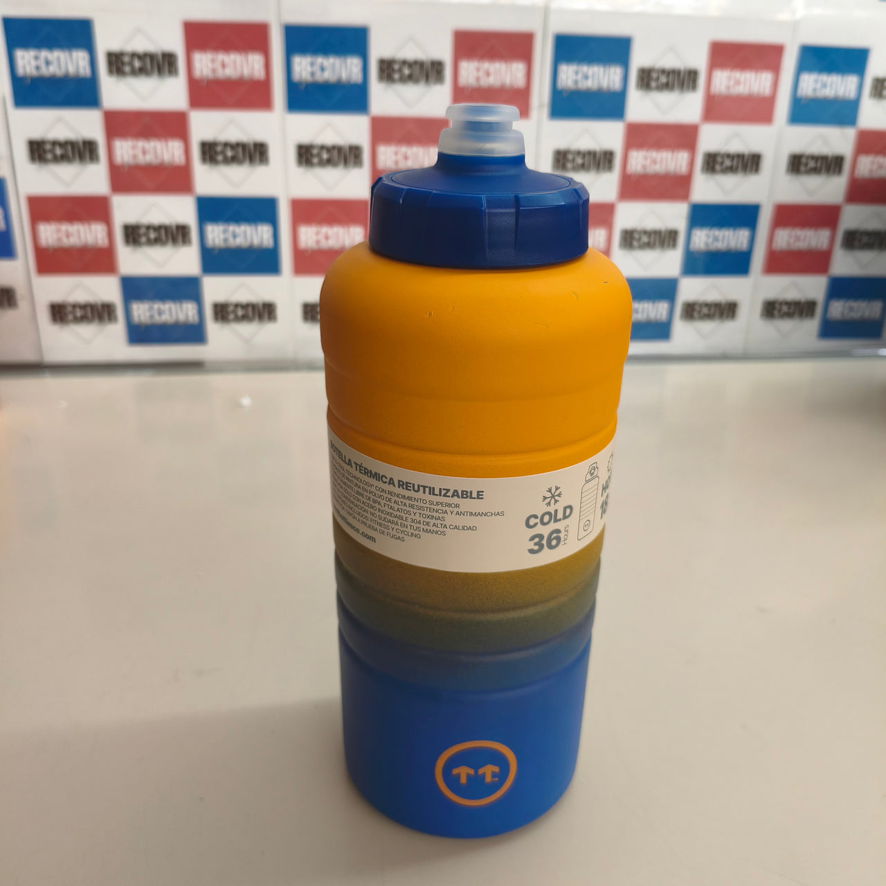 Cool Bottles, botella térmica deportiva 950 ml, acero inoxidable