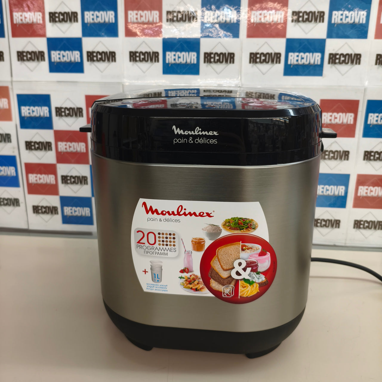 Moulinex Pain & Délices: 20 programas para pan, masas y dulces caseros