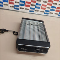 Nilson Life Tostador Plano de Pan, Horizontal, 1000 W, 6 Niveles de Tostado, Control Manual, Temporizador Digital, Tuesta y Cancela, Bandeja Recogemigas, Fácil Limpieza, NTS1000FL4, cable 75 cm, Inox