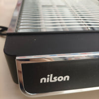 Nilson Life Tostador Plano de Pan, Horizontal, 1000 W, 6 Niveles de Tostado, Control Manual, Temporizador Digital, Tuesta y Cancela, Bandeja Recogemigas, Fácil Limpieza, NTS1000FL4, cable 75 cm, Inox