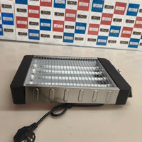 Nilson Life Tostador Plano de Pan, Horizontal, 1000 W, 6 Niveles de Tostado, Control Manual, Temporizador Digital, Tuesta y Cancela, Bandeja Recogemigas, Fácil Limpieza, NTS1000FL4, cable 75 cm, Inox