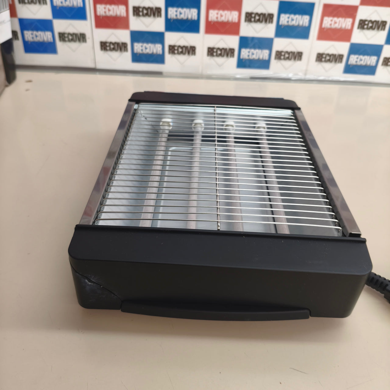 Nilson Life Tostador Plano de Pan, Horizontal, 1000 W, 6 Niveles de Tostado, Control Manual, Temporizador Digital, Tuesta y Cancela, Bandeja Recogemigas, Fácil Limpieza, NTS1000FL4, cable 75 cm, Inox