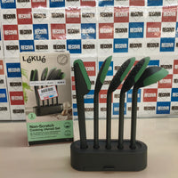 Lékué: set de 5 utensilios de cocina con base de soporte