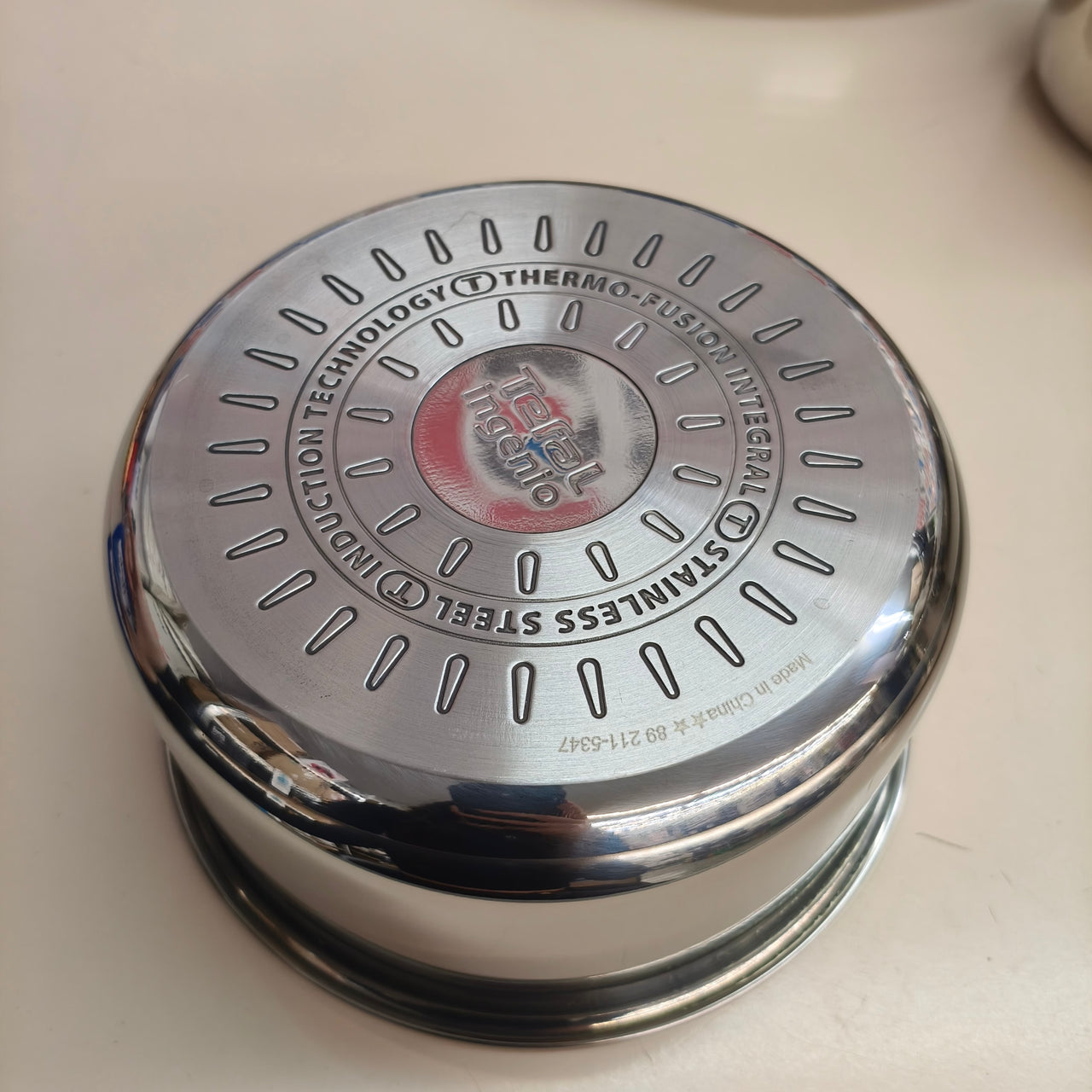 Tefal Ingenio Emotion: juego de 8 piezas, acero inoxidable