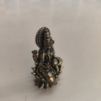 UGRA: estatuas de latón de dioses hindúes (Lakshmi, Ganesha, Saraswati), 5 cm
