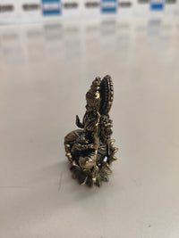 UGRA: estatuas de latón de dioses hindúes (Lakshmi, Ganesha, Saraswati), 5 cm
