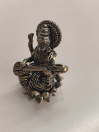 UGRA: estatuas de latón de dioses hindúes (Lakshmi, Ganesha, Saraswati), 5 cm