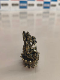 UGRA: estatuas de latón de dioses hindúes (Lakshmi, Ganesha, Saraswati), 5 cm