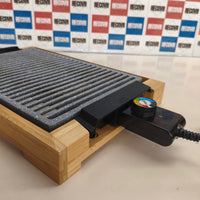Cecotec Tasty&Grill 2000: plancha eléctrica de 2000 W con estructura de bambú