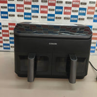 Cosori Freidora de Aire 8,5L: doble cesta con ventana y 10 funciones