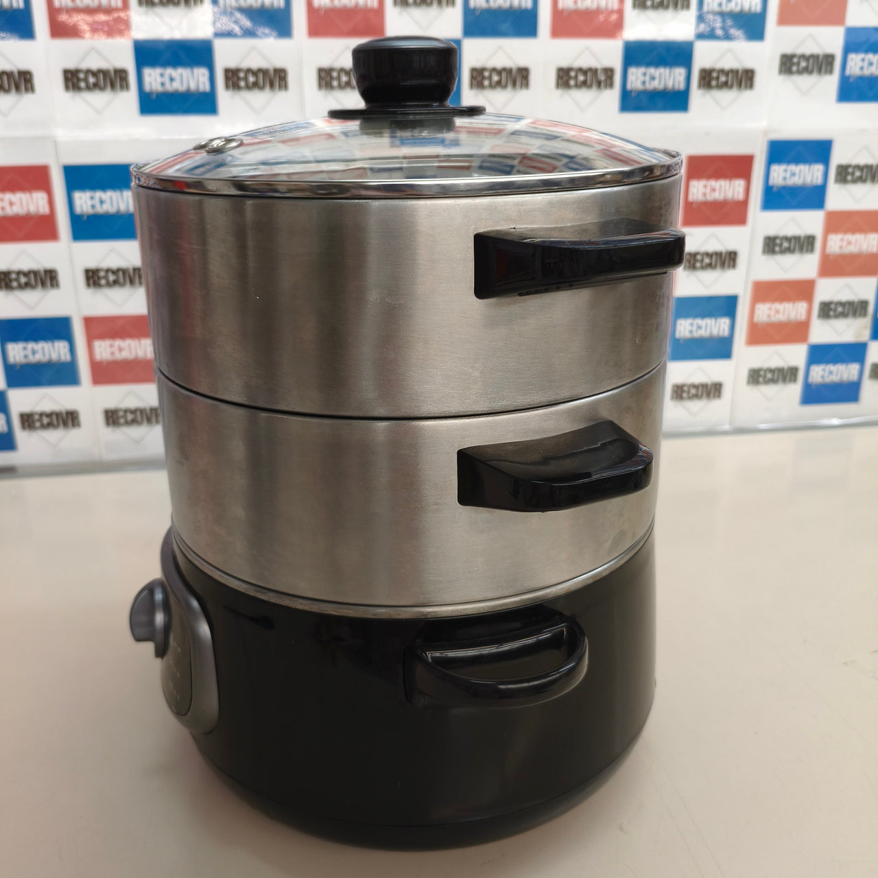 Cecotec Vapovita 10L Steelpot: vaporera eléctrica de 1300 W con recipientes de acero inoxidable