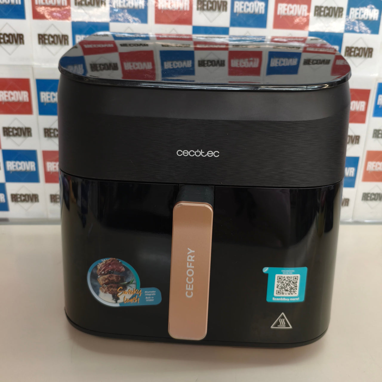 Cecotec Cecofry&Grill 8500: freidora de aire con doble grill