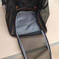 Lekesky: mochila transportín expandible para gatos y perros, gris (XL)