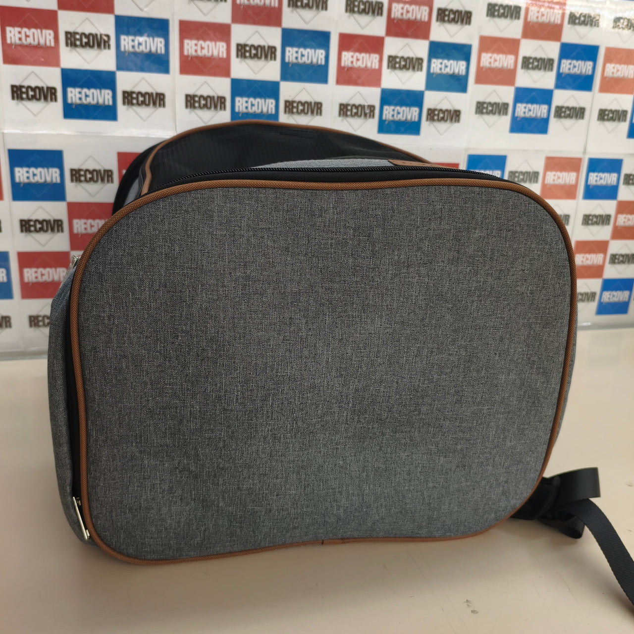 Lekesky: mochila transportín expandible para gatos y perros, gris (XL)