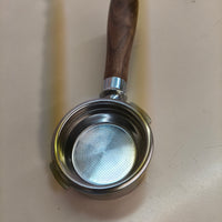 CAPFEI: portafiltro de 54 mm para Sage/Breville con mango de nogal