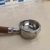 CAPFEI: portafiltro de 54 mm para Sage/Breville con mango de nogal