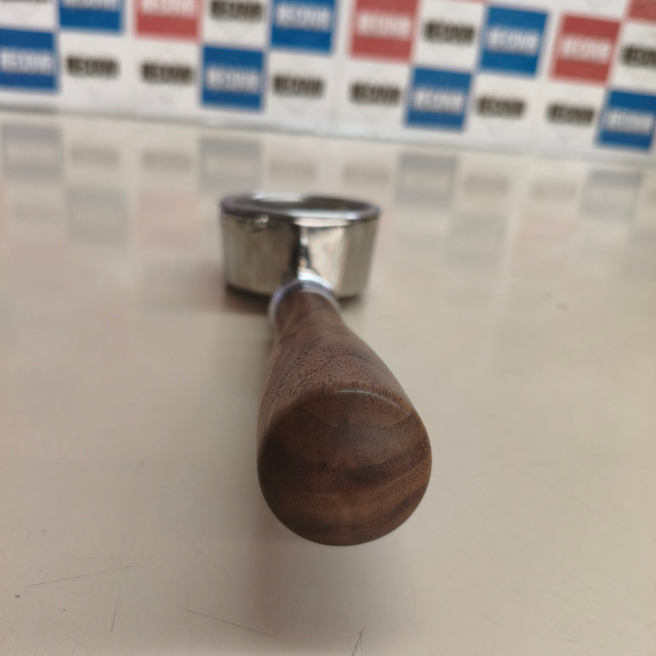 CAPFEI: portafiltro de 54 mm para Sage/Breville con mango de nogal