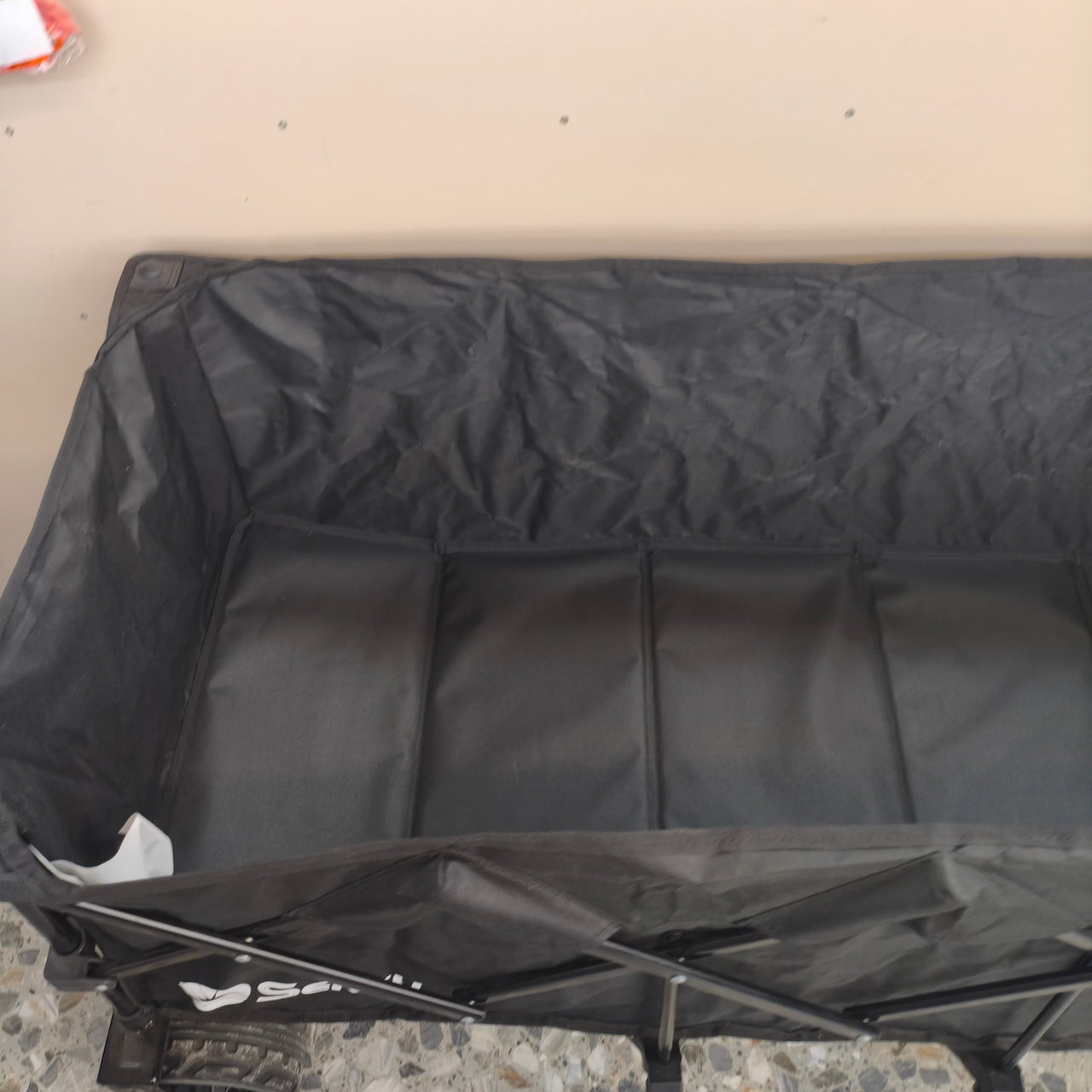 Morpilot: carro plegable de 220 L con ruedas todoterreno y montaje rápido en 4 direcciones