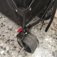 Morpilot: carro plegable de 220 L con ruedas todoterreno y montaje rápido en 4 direcciones