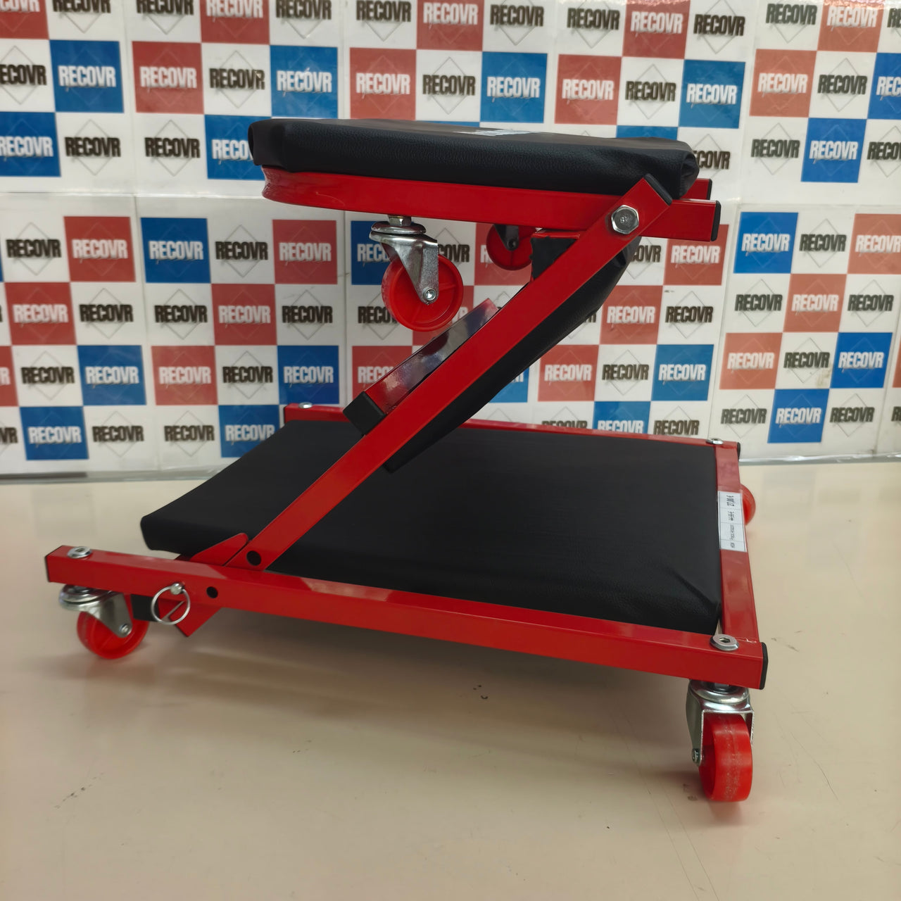 Relaxdays: camilla mecánica convertible en asiento, hasta 150 kg