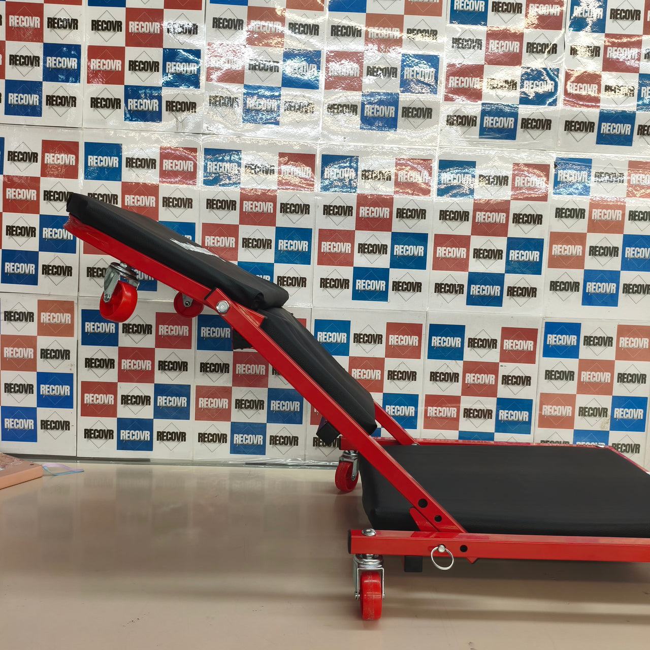 Relaxdays: camilla mecánica convertible en asiento, hasta 150 kg
