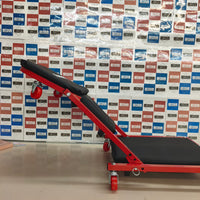 Relaxdays: camilla mecánica convertible en asiento, hasta 150 kg