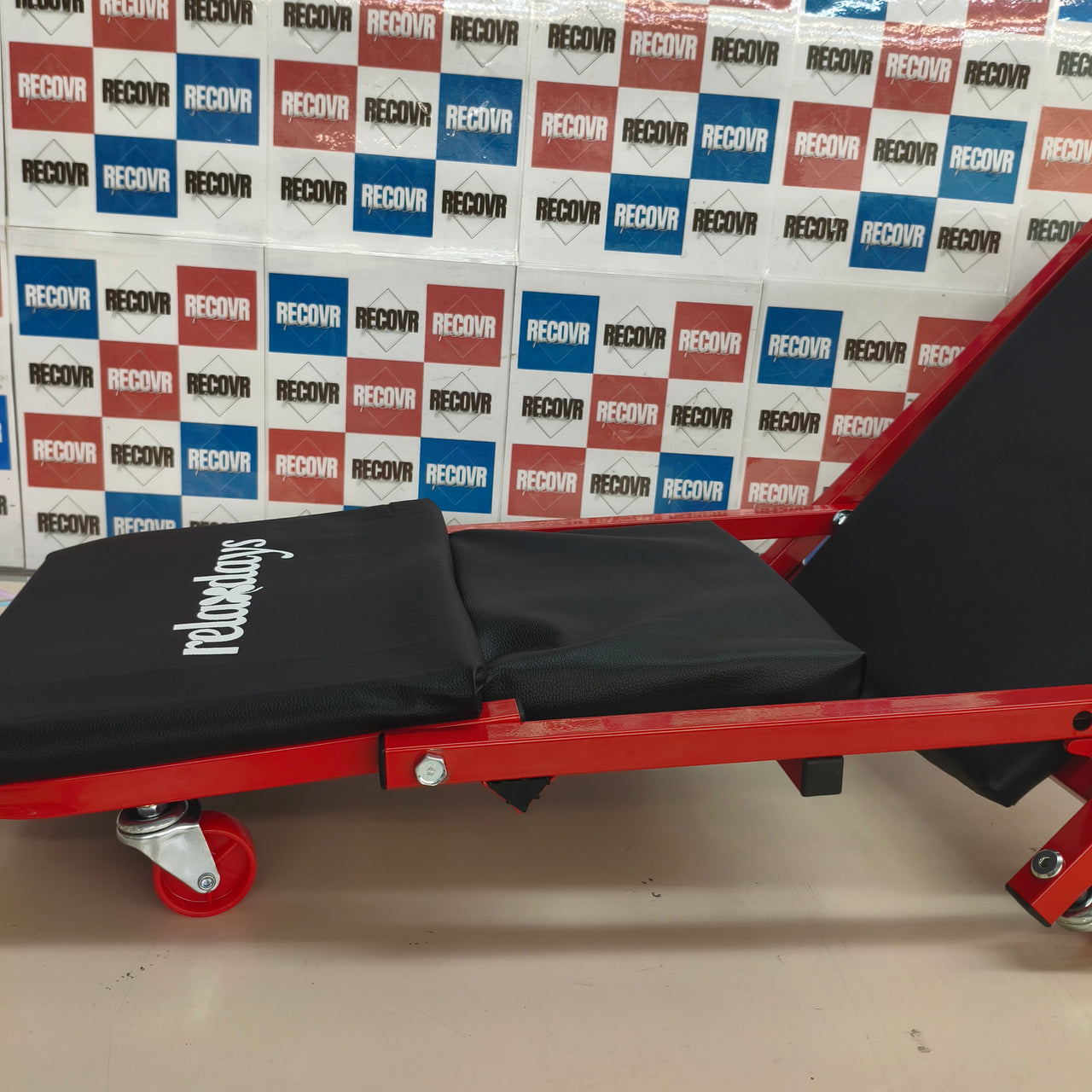 Relaxdays: camilla mecánica convertible en asiento, hasta 150 kg