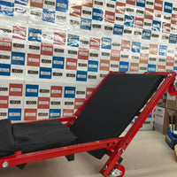 Relaxdays: camilla mecánica convertible en asiento, hasta 150 kg