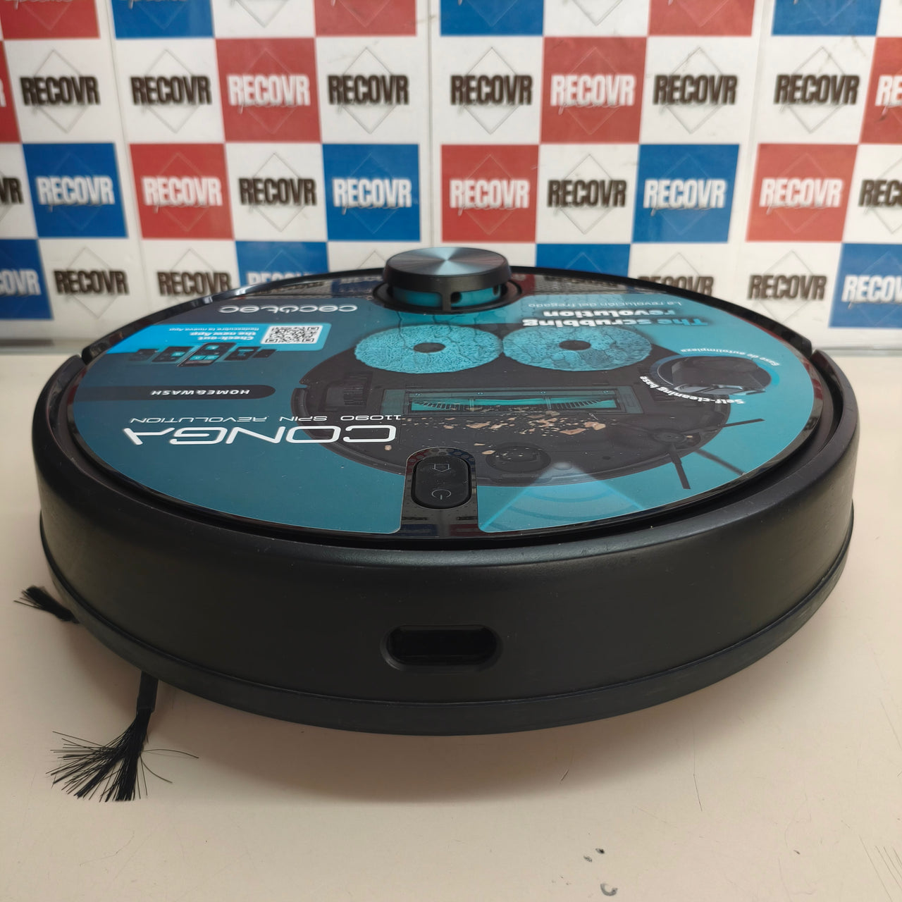Cecotec Conga 11080 Spin Revolution: robot aspirador y fregasuelos con base de autolimpieza y navegación láser