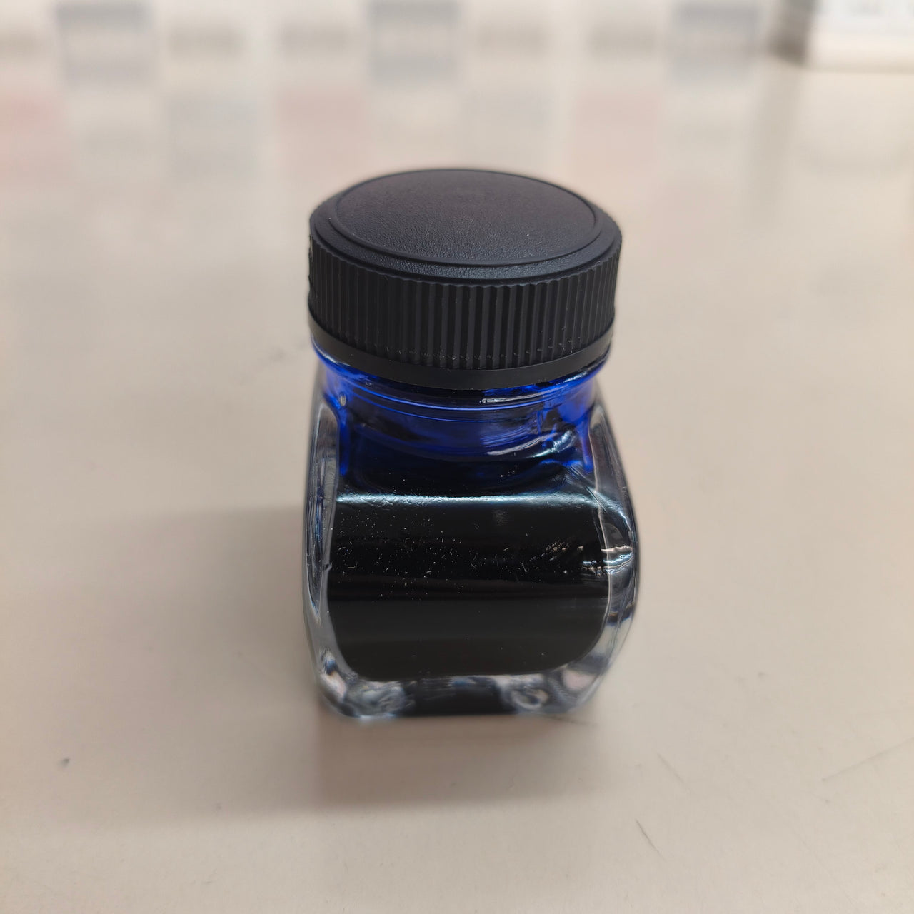Faber-Castell: frasco de tinta azul cobalto de 30 ml