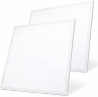 M Ledme - Pack de 2 Panel LED 60X60 cm 42W, Blanco Frío 6000K,4200 lumenes, Driver Incluido, Empotrable, Ideal para oficinas. Fácil de montar. LM5314.