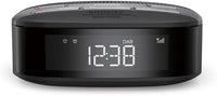 Philips Radiodespertador Dab+ R3505/12 (Alarma Dual, Temporizador, Diseño Compacto, Radio Digital Dab+/FM, Sincronización Automática de la Hora, Batería de Reserva)
