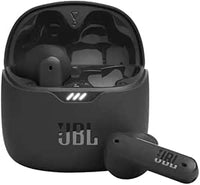JBL Tune Flex TWS, Auriculares In Ear inalámbricos con cancelación activa del ruido, graves potentes, resistencia al agua IPX4, 8 a 24h de batería, estuche de carga, negro