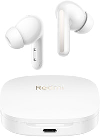 XIAOMI Redmi Buds 6 - Auriculares inalámbrico, cancelación de Ruido, Ligero, 10 Horas de autonomía y 42 Horas con el Estuche de Carga, Bluetooth, Blanco (Versión ES)