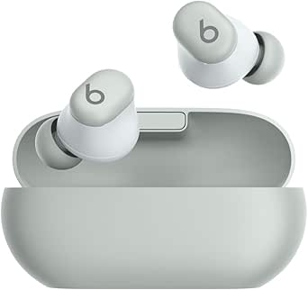 Beats Solo Buds — Auriculares intraurales Bluetooth inalámbricos | 18 Horas de autonomía | Compatibilidad con Apple y Android | Micrófono Integrado - Gris tormenta