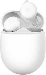 Google Pixel Buds A-Series - Auriculares de botón verdaderamente inalámbricos - Auriculares de audio con Bluetooth - Blanco