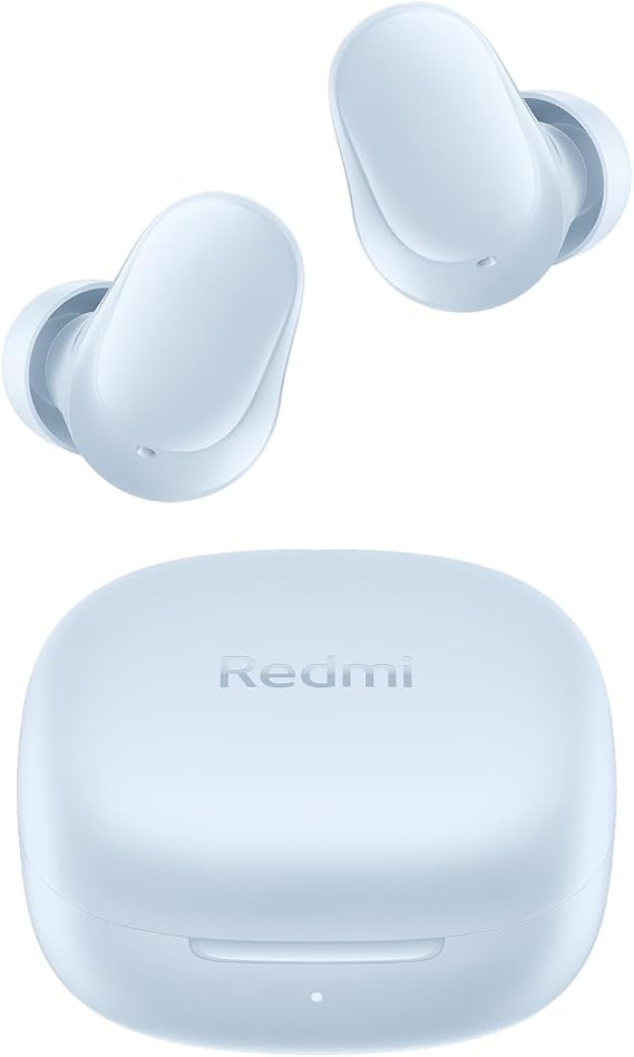 XIAOMI Redmi Buds 6 Play - Auriculares inalámbricos, cancelación de Ruido, Ligeros, hasta 36 Horas de autonomía, Bluetooth 5.4, Azul (Versión ES)