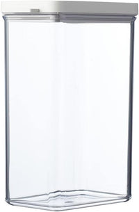 Storage box Omnia rectangular 2000 ml / 68 oz - Nordic blanco