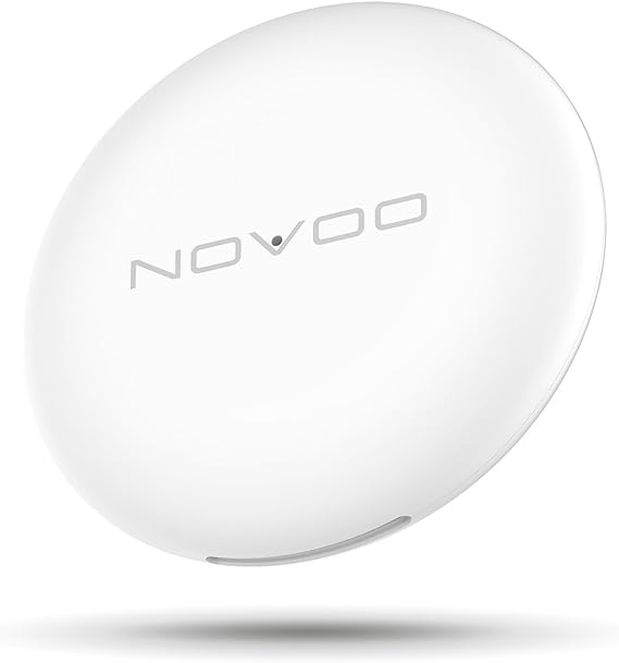 Energy Sistem Novoo - Smart Tag (Localizador iOS & Android, 1 año de batería, Buzzer, Worldwide Range, Custom Stickers,)