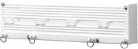 Cuncial TZ-S-4 | Tendedero Automático de Pared 4 Cuerdas | hasta 20 m de Tendido | Extensible 5 m por Cuerda | Blocaje Individual | Interior y Exterior | Compacto y Resistente | Fabricado en España