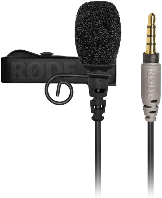 SmartLav+ de RØDE - Micrófono de solapa para smartphone con conector TRRS para aplicaciones de broadcast, filmaciones, creación de contenidos y grabación de voz en localizaciones y en estudio