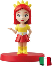 FABA Personaje sonoro – Llega Lucilla! – Músicas, Canciones y Sonidos para niños y niñas Edades 1+ – Escuchable con FABA Raccontastorie y FABA+, Juego Educativo versión Italiana
