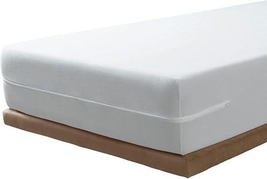 Savel – Rénove Matelas Élastique, Microfibre au Toucher Soie - 100x190/200cm | Protège-Matelas | Alèse | Housse de Matelas – Disponible en Plusieurs Dimensions